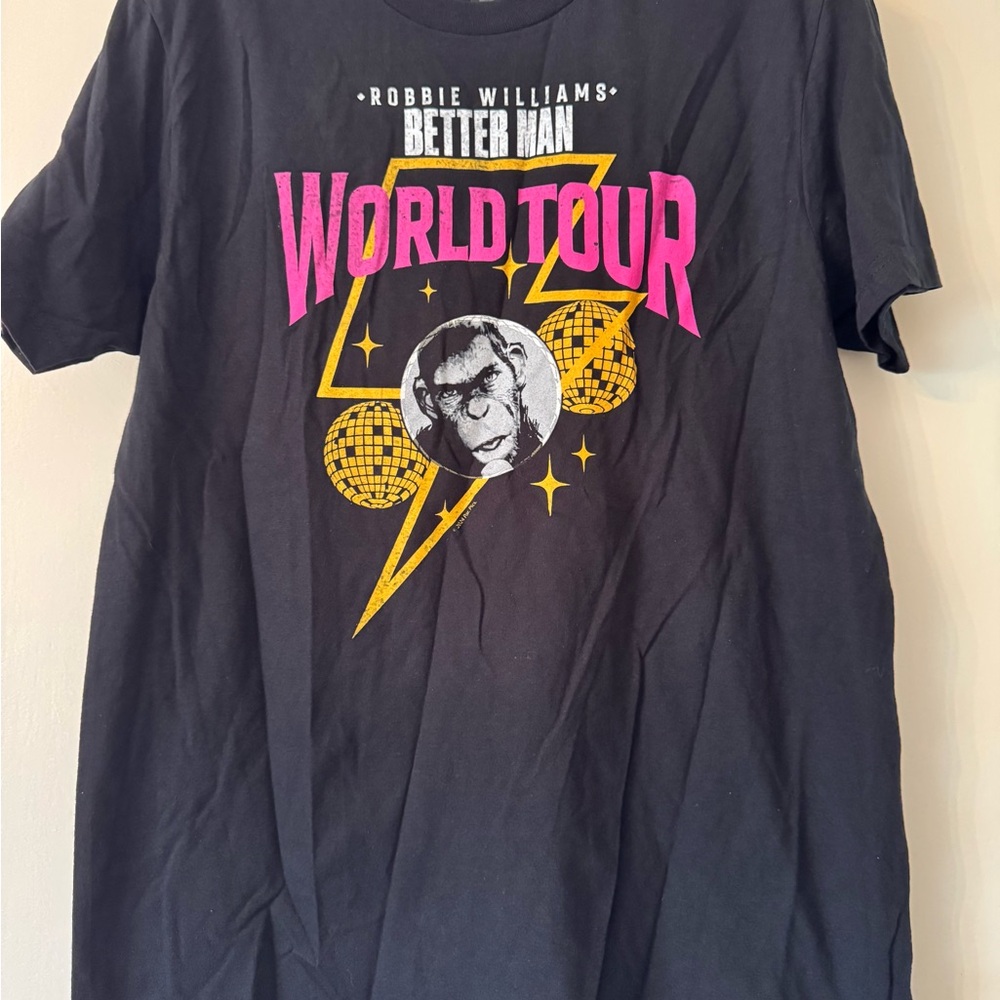 Robbie William’s “Better Man” World Tour Graphic T-Shirt - Medium